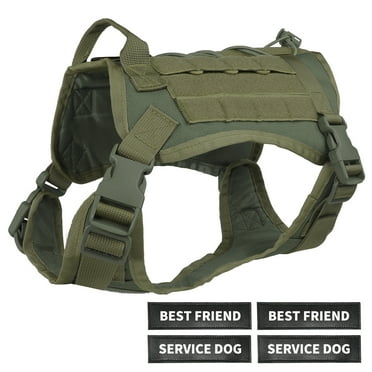 No Pull Dog Harness for Large Dogs, Heavy Duty No Pull Dog Harness with Handle, Adjustable Pet Harness for Easy Walking and Training