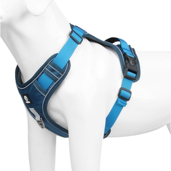 No Pull Dog Pet Harness Adjustable Control Vest Dogs Reflective S-XL