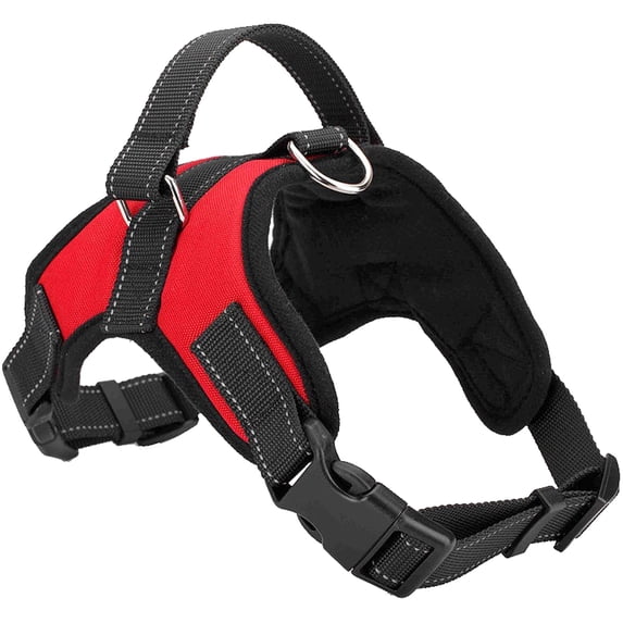 No Pull Dog Pet Strong Padded Strap Harness Control Vest Reflective, xs s m Large xl Front Range Collar Chest Plate Harn Safety Pet Puppy