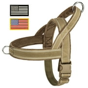 No Pull Dog Vest Harness with Soft Padded Plush Reflective Strip Escape Proof and Quick Fit
