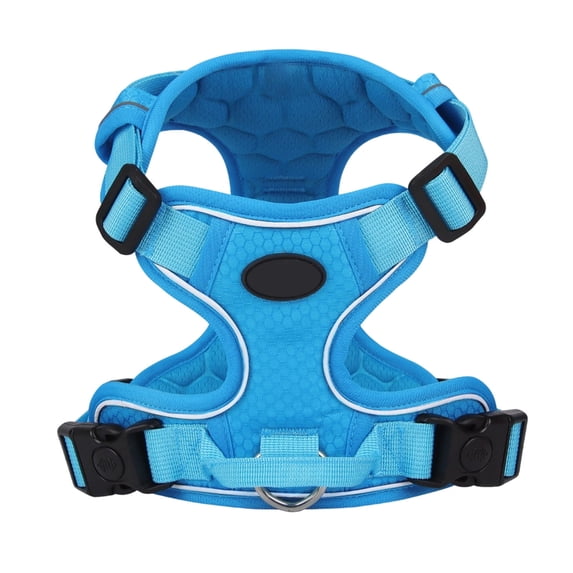 No Pull Escape Proof Dog Harness, Reflective Vest with Handle for Large Dogs