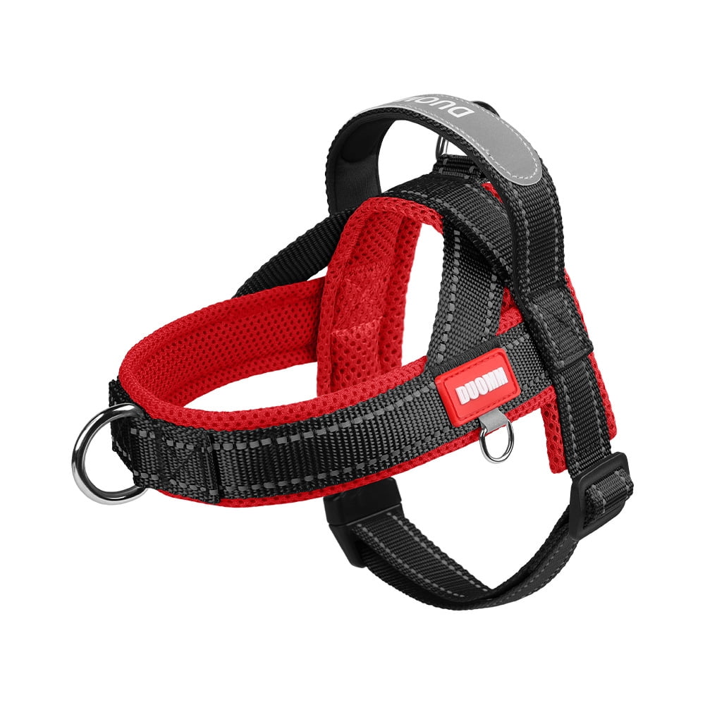 No Pull Pet Saddle Chest Harness with Reflective,Small Dog and Cat Vest Harness Outdoor Puppy Breathable Mesh&nbsp; Escape Proof&nbsp;Vest