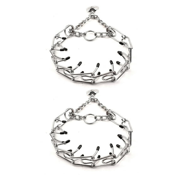 No-Pull Prong Collar for Dogs - Adjustable Training Collar with Quick-Release , Small to Large Dogs , Stop Pulling Safely