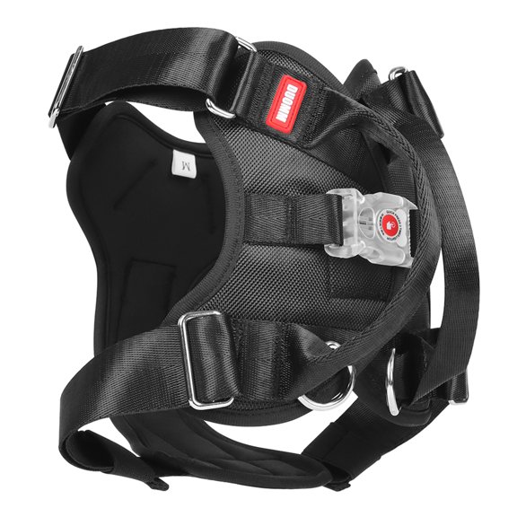 No Pulls Dogs Harness Adjustable Puppy Vest Harnesses Comfortable Control LED Light Metal D-Ring Safety Night Walking