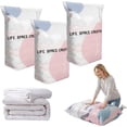 thumbnail image 1 of No-Pump Vacuum Storage Bags, 2026 New Cube Compression Space Saver Bags, Upgrade Large Storage Compression Bags No-Pump 3D Vacuum Storage Bags for Clothes, Comforters, Blankets (31.5 * 39.4-3PCS), 1 of 7