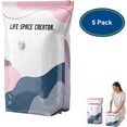 thumbnail image 1 of No‑Pump Vacuum Storage Bags Clearance Press & Seal, No Pump Needed. Large Cube Vacuum Storage Bag, Keeps Clothes Dry & Dust‑free, Perfect for Bulky Bedding & Off‑Season Gear-5 PC, 1 of 8