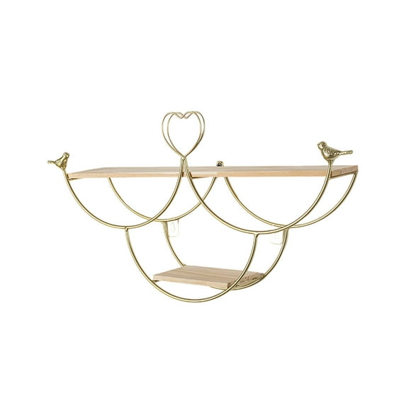 No Punch Living Room Wall Hanging Wall Decoration Lights Luxuries Wall Hanging Sofa Background Wall Decoration Storage Shelf