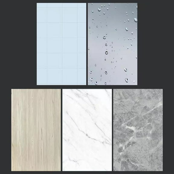 No Punching Silicone Anticollision Door Stickers Transparent Wall Protection Pad