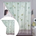 thumbnail image 1 of No Punching With Yarn Curtain Translucent Impervious To People Yarn Curtain Fabric Polyester Curtains,E,Cloth, 1 of 7