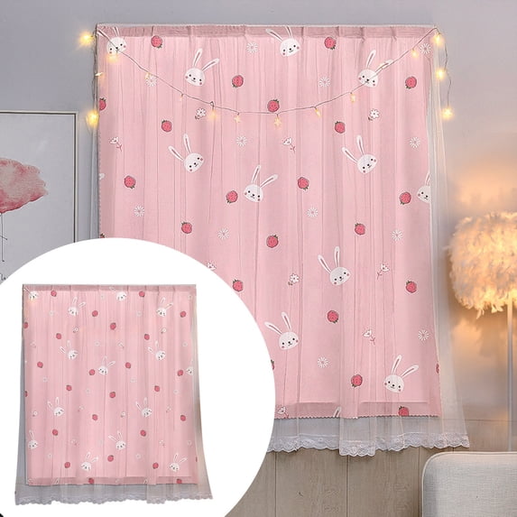 No Punching With Yarn Curtain Translucent Impervious To People Yarn Curtain Fabric Polyester Curtains,G,Cloth