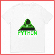 No Python Is Not A Snake Funny Coder Programming Unisex T Shirt V15001 Size S-5XL