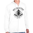 thumbnail image 1 of No Quarter Flag Mercy Defend Freedom Zip Up Hoodie Men's Women's Brisco Brands L, 1 of 6