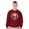 thumbnail image 1 of No Quarter Given Skull American Flag Sweatshirt for Men or Women Brisco Brands 2X, 1 of 6