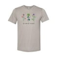 thumbnail image 1 of "No Rain No Flowers, Positivity, Inspire, Sublimation, Soft Bella Canvas, Flower Shirt, Gift For Her, Garden Shirt, Green Thumb, Flowers, Heather Stone, MEDIUM", 1 of 1