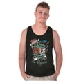 thumbnail image 1 of No Regrets Skull Snake Rose Tattoo Plus Size Graphic Tank Top Brisco Brands 2X, 1 of 5