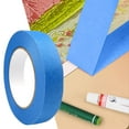 thumbnail image 1 of No-Residue 1 Inch, 55 Yard Blue Painters Tape 1 Pk. Easy-Tear, Pro-Grade Removable Masking Tape Great for Home, Office, Commercial Contractor. Clean, Drip-Free Painting w/Wide Crepe Paper Rolls, 1 of 8