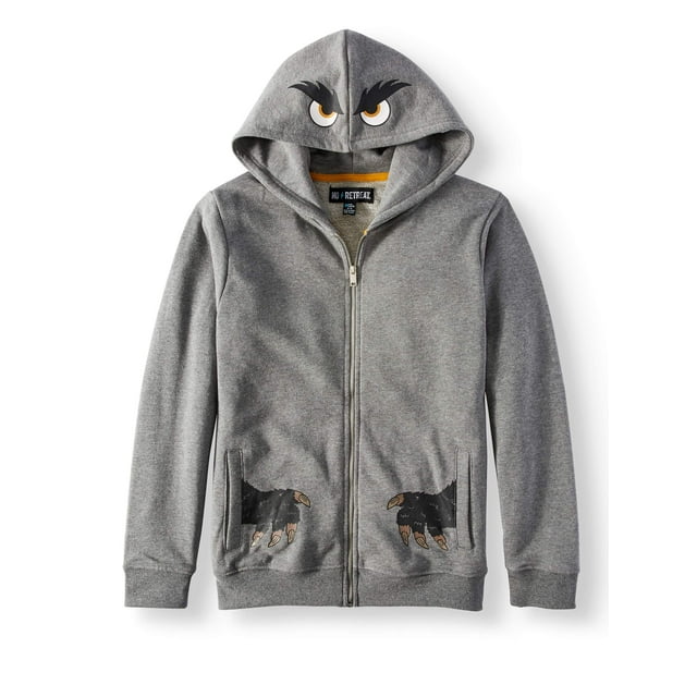 No Retreat Boys' Monster Hoodie With Fro