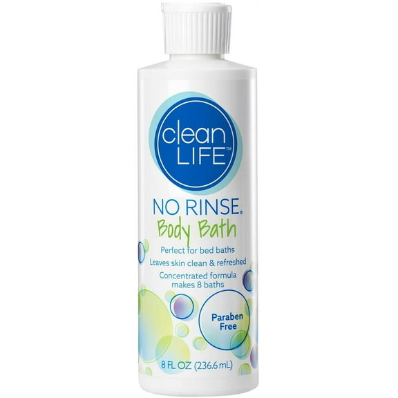 No Rinse Body Bath 8 oz. (Pack of 6)