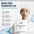 thumbnail image 1 of No-Rinse Shampoo Cap 1 Pack, Waterless Hair Wash Cap for Bedridden Patients, Post-Surgery Recovery, Maternity Care, Elderly Bathing, Microwavable Heatable Cleansing Cap with Adjustable Fit, 1 of 7