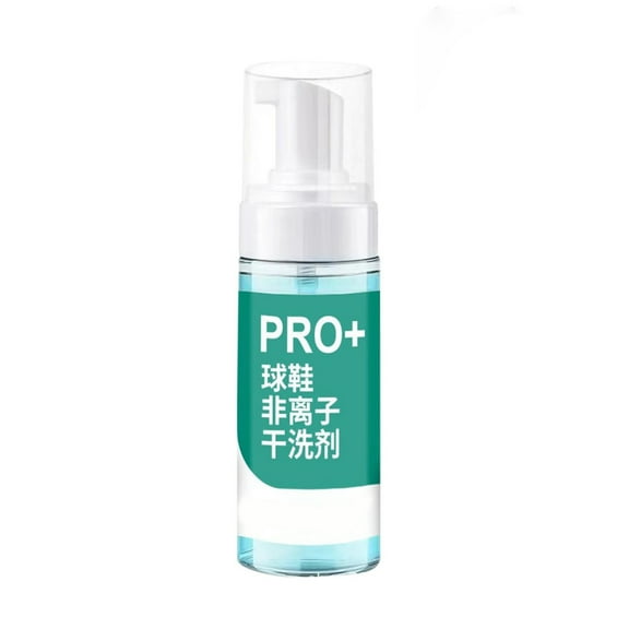 No-Rinse Shoe Cleaning Foam - 5.07oz Yellow Stain Remover Sneaker Cleaner Spray Dry Cleaning Formula Leather Fabric Safe(A)