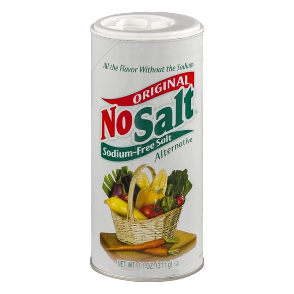 No Salt Salt Al - Sodium-Free Salt Substitute for Flavor Enhancement - 11 Oz, Case of 12