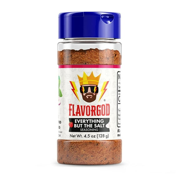 No Salt Seasoning, FlavorGod Everything but Salt, No Sodium, Salt Substitute, Salt Free, Low Sodium