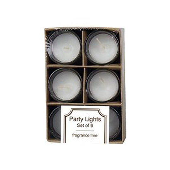 No Scent Party Candle6pk