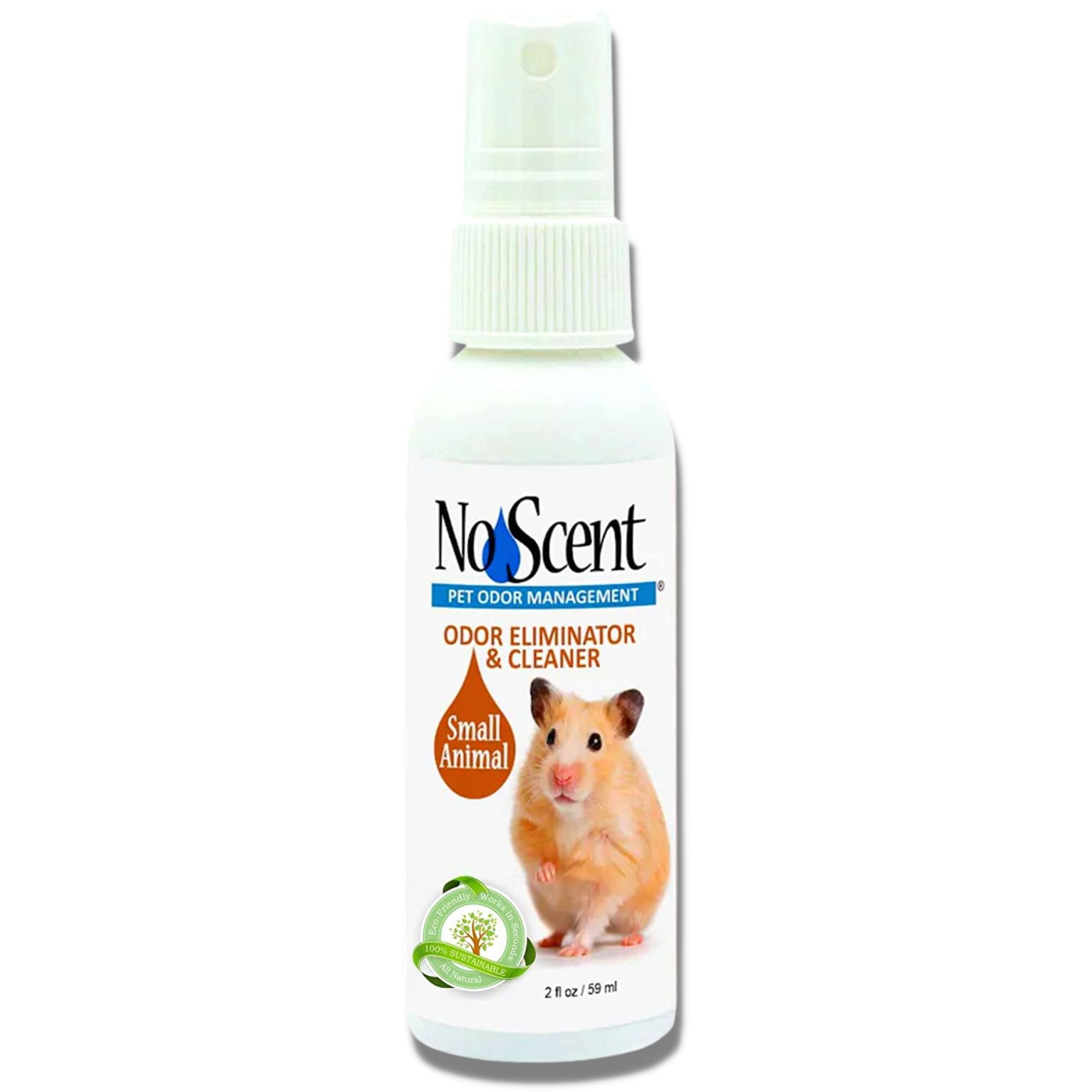 No Scent Small Animal Pet Odor Cleaner for Hamster, Guinea Pig Cages