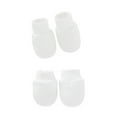 thumbnail image 1 of No Scratch Mittens Socks Set for Infants Newborn Toddlers Shower Gifts Mitts Set, 1 of 19