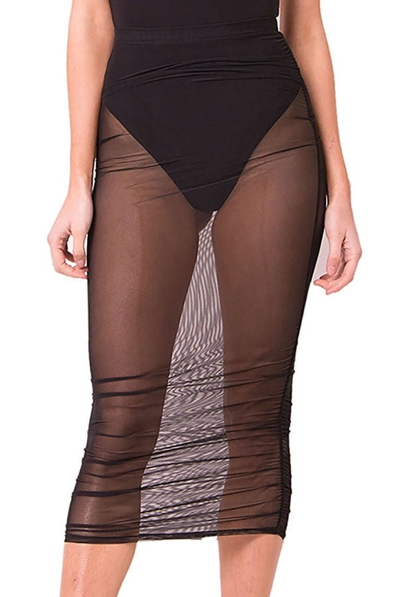 No Screwing Around Mesh Skirt