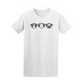 thumbnail image 1 of No See No Hear No Speak Monkey Tee. Men's -Image by Shutterstock, 1 of 2