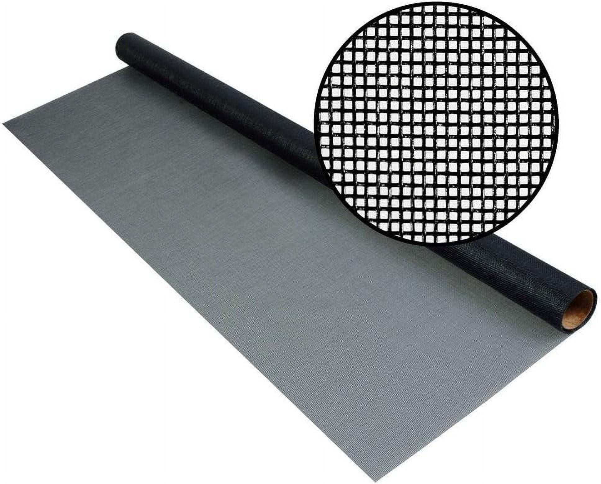 No-See-Um Insect Screen - 20x20 Mesh Bug Screen Roll - 60 in x 100 ft - Window, Door, Patio, Porch