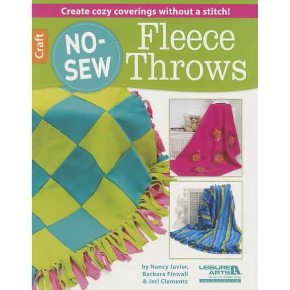 No-Sew Fleece Throws