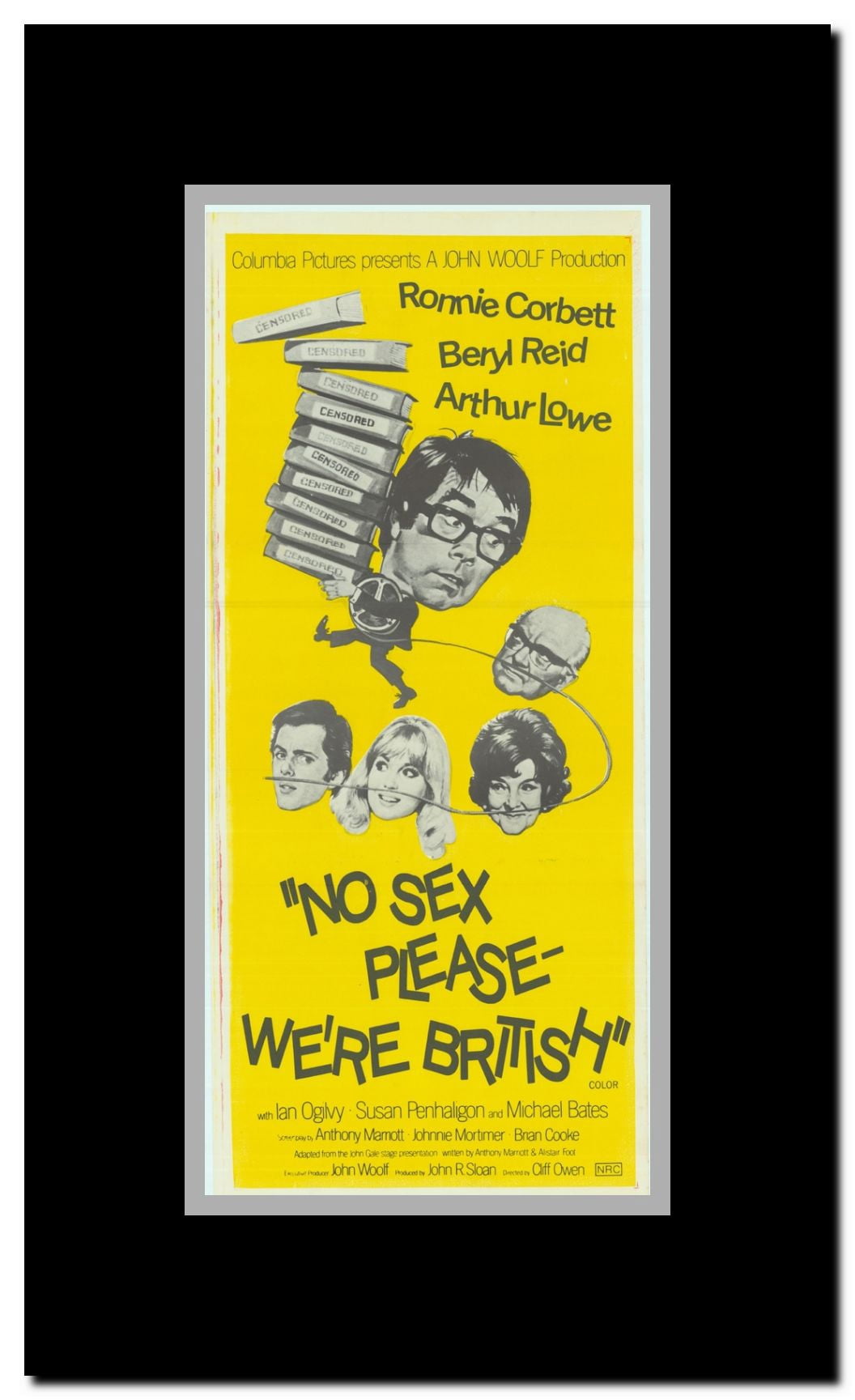 No Sex Please--We're British Framed Movie Poster