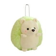 thumbnail image 1 of No Shedding​​ Mini Hedgehog Plush Keychain Clip-On Backpack Decor Pocket-Sized Cuddly Companion for Daily Soothing Realistic Features​​, 1 of 6