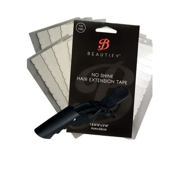 No Shine Hair Extention Tape By Beautify Hair Styling