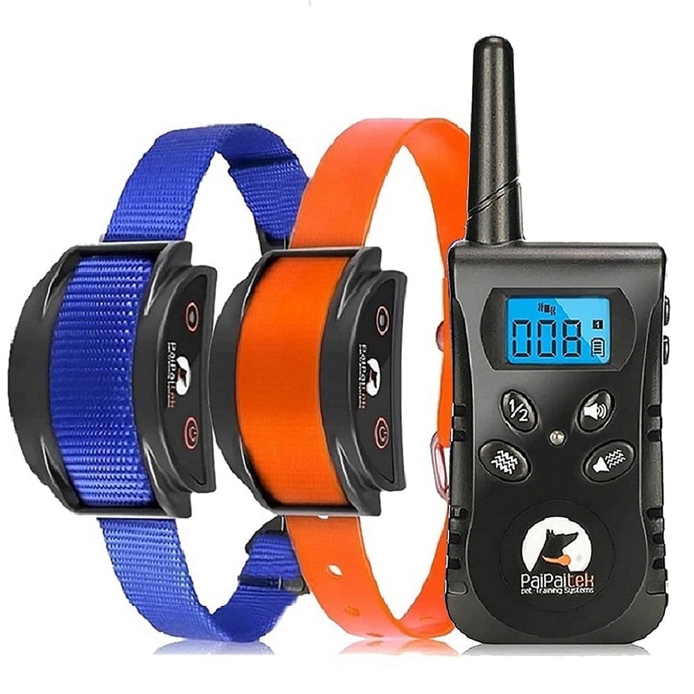 Puppy Training Dog Training Collars No Shock Dog Training Collar For Dogs,Rechargeable&Waterproof  Dog Vibration Collar,