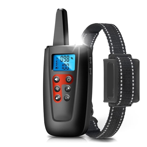 No Shock Dog Training Collar with Remote, 3300ft Range IPX7 Waterproof Vibrating Collar