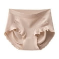 thumbnail image 1 of No Show Cotton Briefs for Women Seamless Mid-Rise Panties Soft Breathable Invisible Underwear for Daily Wear Sleep, 1 of 8