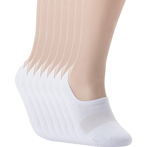 No Show Socks For Women Men Cotton Cushion Footies Liner S M L XL