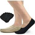 thumbnail image 1 of No Show Socks Men Breathable Non Slip Low Cut Socks Women Cotton Durable Invisible Socks Loafers 7-15, 1 of 5