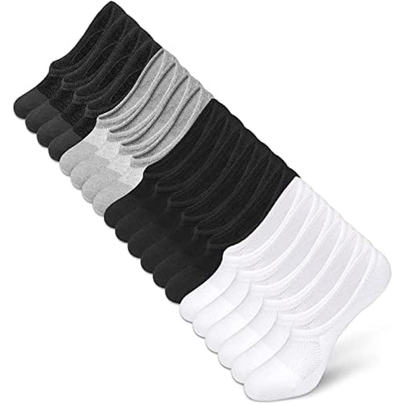 No Show Socks Women 10 Pairs Low Cut Anti-Slid Novelty Athletic Casual Invisible Liner Socks