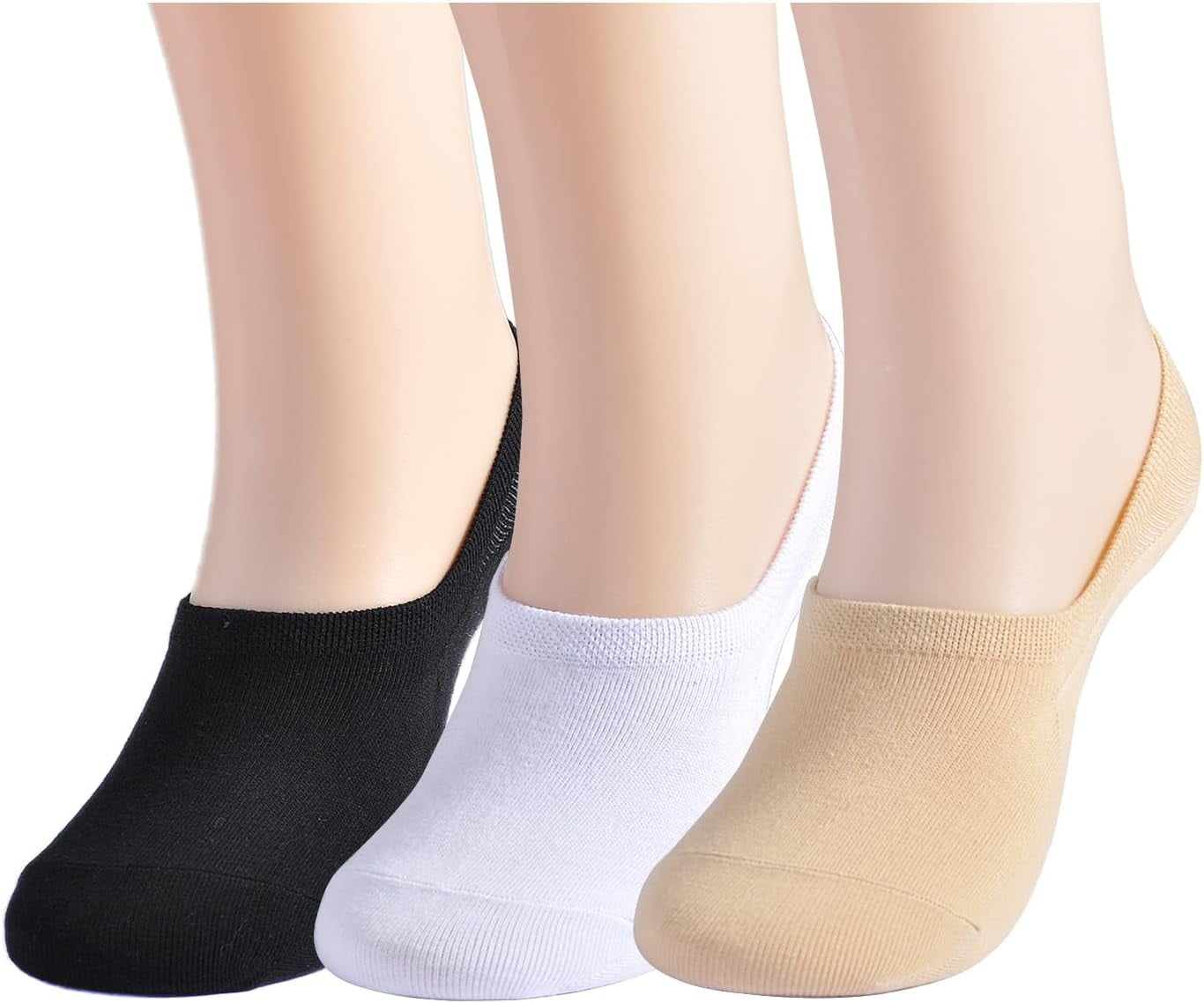 No Show Socks Women Non Slip Low Cut Socks Cotton Short Socks for Women