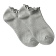 thumbnail image 1 of No Show Socks Womens Low Cut Non Slip Cute Ankle Frilly Short Cotton Socks Skin Friendly Lightweight Classic Sock 1 Pairs, 1 of 2