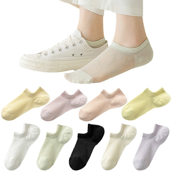 No Show Socks Womens Low Cut Non Slip Cute Ankle Socks Lightweight Breathable Socks Thin Sock Athletics Running Socks Boat Socks Pink One Size