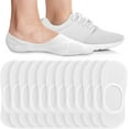 thumbnail image 1 of No Show Socks Womens - Non Slip Low Cut Ankle - Invisible Liner Socks for Casual & Formal Wear - Soft & Stretchable, 1 of 1