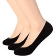 thumbnail image 1 of No Show Socks Womens, Ultra Low Cut Liners Non Slip Footies for Flats Hidden Invisible Boat Summer 3 to 8 Pairs, 1 of 10