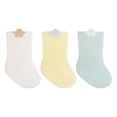 thumbnail image 1 of No Show Socks for Boy Kids Ankle Socks Fashion Cute Loose Breathable Mid-Calf Tube Socks Girl's No Show Socks Yellow XS, 1 of 3