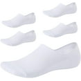 thumbnail image 1 of No Show Socks for Men&Women-Low Cut with Non Slip Grip-Invisible Socks for Oxfords Sneakers Size7-12 5 Pairs, 1 of 1