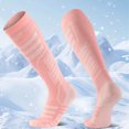 thumbnail image 1 of No Show Socks for Men Women's Winter Mid Tube Socks with Fleece for Warmth and Cold Protection Fleece Socks Cute Ankle Socks One Size, 1 of 5